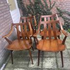 Set 4 Vintage Ums Pastoe Cees Braakman Stoelen thumbnail 11