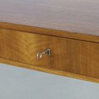 Vintage Bureau Walnoot, 1960S thumbnail 7