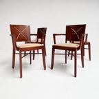 Elegante Set Van 4 Andreu World Eetkamerstoelen, 1960'S thumbnail 3