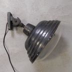 Franse Straatlamp, Wandlamp Koper - Gietijzer, Jaren 30 thumbnail 4