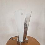 Zeldzame Studio Italia Design Lamp Glas En Chroom thumbnail 2