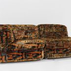 Vintage Modulaire Elementen Sofa Hoek Bank 1970S thumbnail 3