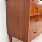 Scandinavisch Vintage Teak Fineren Ladekast Killafors thumbnail 7