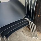 4x Design Stoel ‘otto’ Door Antonio Cittero, B&b Italia thumbnail 7