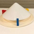 Vintage Ikea Memphis Milano Plafondlamp Wandlamp thumbnail 10