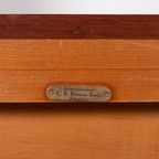 Monumental Danish Modern Executive Desk From C.b. Hansens Etabl., 1960’s thumbnail 16