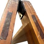 Vintage Xl Schildersezel / Houder Voor Kunstwerk/ Krijtbord thumbnail 10