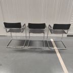 Te Koop 7 Stuks Buizenframe Stoelen, Als 1 Set. Marcel Breuer thumbnail 5