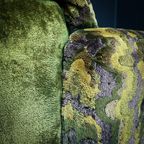 Vintage Groene Stoffen ‘Jungle’ Fauteuil thumbnail 6