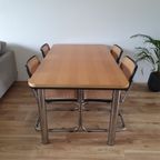 Unieke Thonet Eettafelset thumbnail 2