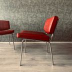 2X Vintage Conseil Chairs By Pierre Gauriche For Meurop,Ca60 thumbnail 20