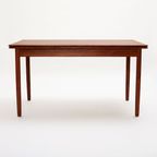 Mid-Century Danish Dining Table With Dutch Pulls, 1970’S. thumbnail 3