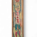 Chalk Drawing / 1960s / Height 80 Cm thumbnail 6