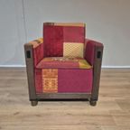 Jantine Ranzijn - Fauteuil - Rooker 03 - Patchwork - Stof thumbnail 10