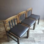 Vintage Brutalist Eetkamerstoelen thumbnail 8