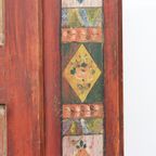Antieke Beschilderde Bruidskast 1856 thumbnail 13