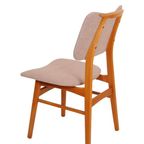 Set Van Drie Vintage Jaren 60 Stoelen Opnieuw Gestoffeerd thumbnail 4