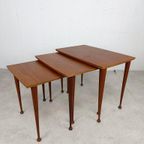 Vintage Nesting Tables Mimiset Teak thumbnail 16