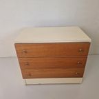 Vintage Ladekastje Commode Design Teak thumbnail 5