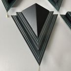 Vintage Driehoekige Wandlamp - Zwart -memphis Stijl 4x thumbnail 8