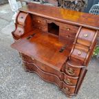 Antieke Heldense Secretaire Bureau Schrijftafel, Gebruikssp thumbnail 6