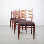 Vintage Eettafelstoelen Teak, 1960S thumbnail 4