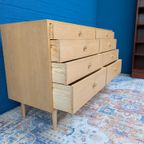 Vintage Dubbele Eiken Ladekast, Borge Mogensen Deens Design Uit De Jaren 60 thumbnail 12