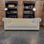 Chesterfield Cresswell 3-zits - French White thumbnail 2