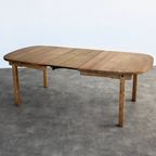 Vintage Eettafel | Tafel | Verlengbaar | Brutalist | Kjaernulf thumbnail 12