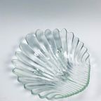 Vintage Glass Seashell-Shaped Fruitbowl thumbnail 2