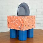 Bijzondere Memphis Tafellamp In De Stijl Van Sottsass thumbnail 2