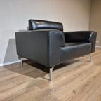 Leolux Howlo 3 Zits + Loveseat - Zwart - Leder - Design thumbnail 4