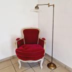 Vloerlamp Van Gearticuleerd Messing, Jaren 70 thumbnail 9
