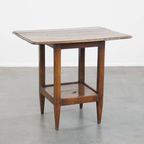 Zeldzame En Originele Antieke Engelse Eikenhouten Bijzettafel/ Center Table Uit Eind 18e Eeuw thumbnail 2
