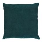 Set Van 2 Manchester - Kussen - Fluweel - L 45 X W 45 Cm - Teal thumbnail 3