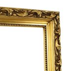 Antieke Grenenhouten Barok Stijl Lijst Schilderij Bladgoud 101cm thumbnail 4