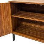 Vintage Kastje Compact Plak Fineer Jaren 70 Design thumbnail 4