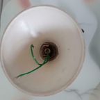 Vintage Plafond Lamp Plafonniere Fifties Glazen Schaal Lamp thumbnail 4