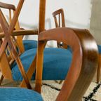 Set Of 6 Zijlstra Joure "Poly Z" Chairs, Abraham A. Patijn 1950S thumbnail 7