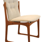 Set Van 4 Vamdrup Eetkamerstoelen 'nyhavn' Vintage thumbnail 3
