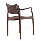 Set Van 2 +2 Stoelen Niels Otto Moller Model 65 + 80 Vintage Palissander thumbnail 5