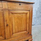 Antieke Kast Commode 19E Eeuws Kersenhout 113X140 Cm thumbnail 28