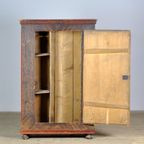 Hand-Beschilderde Kast, Circa 1850 thumbnail 7