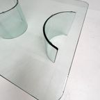 Moderne Italiaanse Glazen Salontafel, 1970'S thumbnail 4