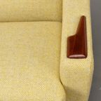 Geherstoffeerde Deens Design Vintage Fauteuil By Johannes Andersen, 1960S thumbnail 12