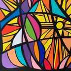 Abstracte Compositie Van Anne Philippe thumbnail 3