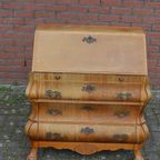 Barok Klep Secretaire Met Opknapwerk thumbnail 3