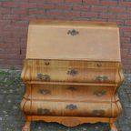 Barok Klep Secretaire Met Opknapwerk thumbnail 3