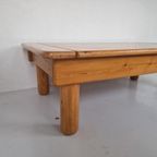 Japandi Stijl Vintage Zweedse Grenen Salon Tafel. thumbnail 3