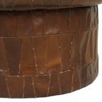 Design Mushroom Poef Opbergruimte De Sede Bruin Leer 57cm thumbnail 12